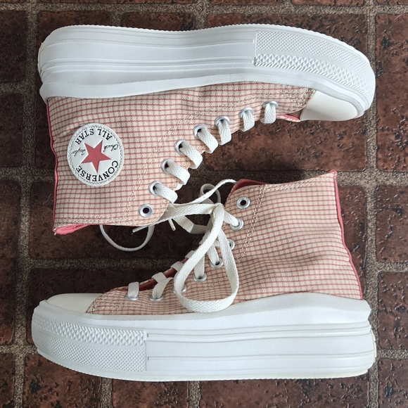 Converse Chuck Taylor All Star Move Platform High Tops Sz 7 - Picture 3 of 6